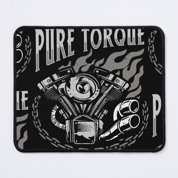 Item preview, PURE TORQUE – Vintage Motorcycle Engine Flames designed and sold by kosongxlima.