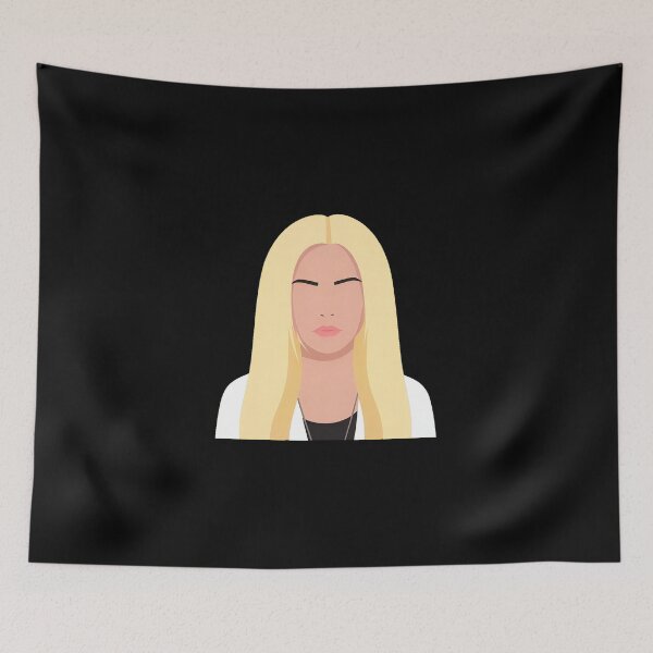 Item preview, Avril Lavigne Lineless Illustration designed and sold by dsxclothing.