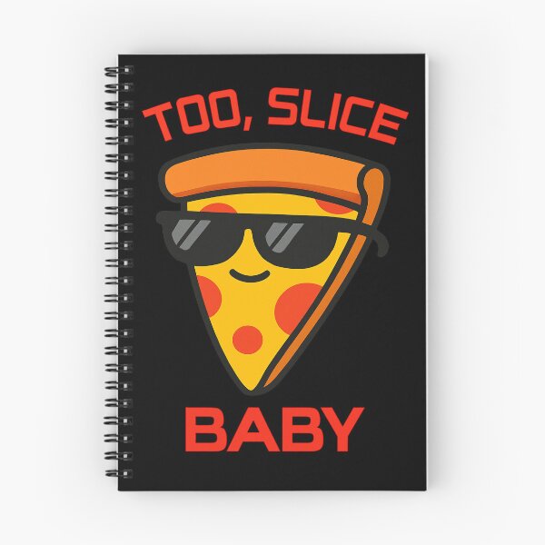 Aperçu de l'œuvre Mème drôle de tranche de pizza Too Slice Baby créée et vendue par Virelo.