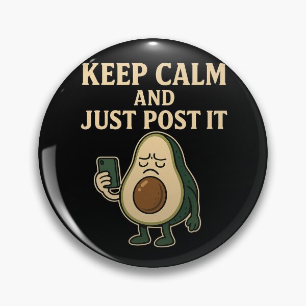Item preview, Funny Avocado Meme Social Media Reels Design designed and sold by Virelo.