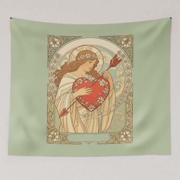 Item preview, Held in Devotion Vintage Art Nouveau Romance designed and sold by taiche.