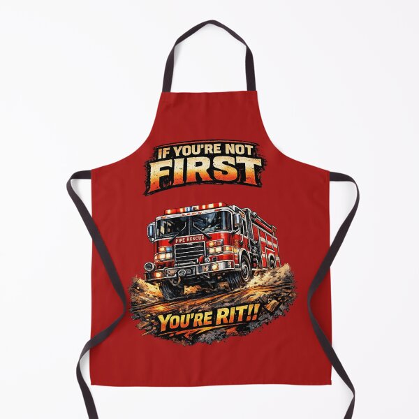 Item preview, Fire Dept Humor - You're Not First, You're RIT designed and sold by Off-DutyDesign.