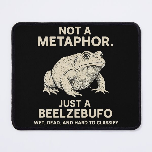 Item preview, Funny Meme To Beelzebufo Prehistoric Frog designed and sold by Virelo.