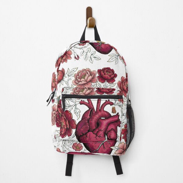 Item preview, Anatomical Heart Botanical Bloom Valentine designed and sold by ArtVibesX.