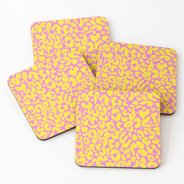Item preview,  Leopard print - cheetah print - Animal Print - Hot Pink Yellow   designed and sold by NoemiMarozsan.