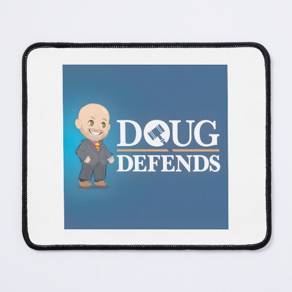 Item preview, Doug Defends Gavel Courtroom Lawyer Suit designed and sold by Tiffany Chase.