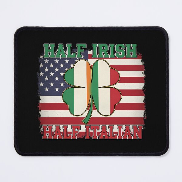 Item preview, Half Irish Half Italian All American US St. Patricks Day designed and sold by OlakunleOloroz.