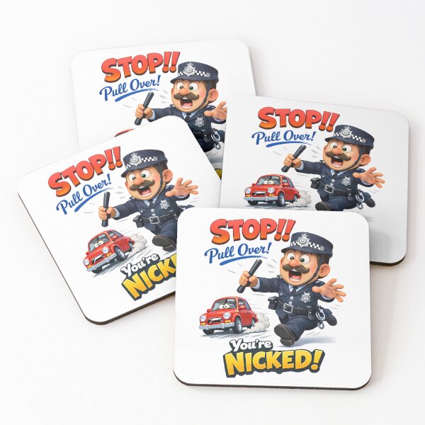 Item preview, English Police Funny designed and sold by MarkColeImaging.
