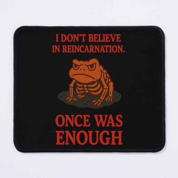 Item preview, No Reincarnation Funny Fossil Quote Gifts For Archaeologist designed and sold by Virelo.
