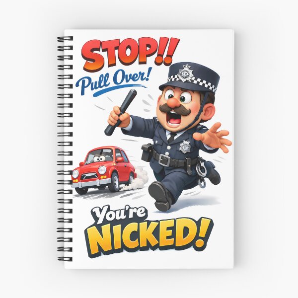 Item preview, English Police Funny designed and sold by MarkColeImaging.