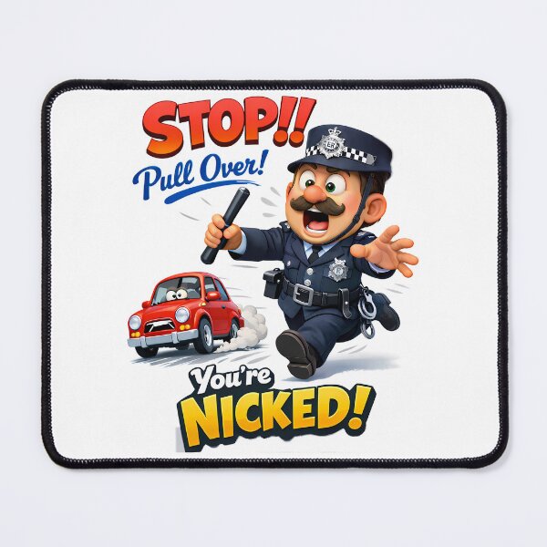 Item preview, English Police Funny designed and sold by MarkColeImaging.