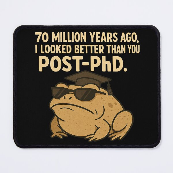 Item preview, Funny Beelzebufo Meme Gifts Ideas For Archaeology Doctorate designed and sold by Virelo.