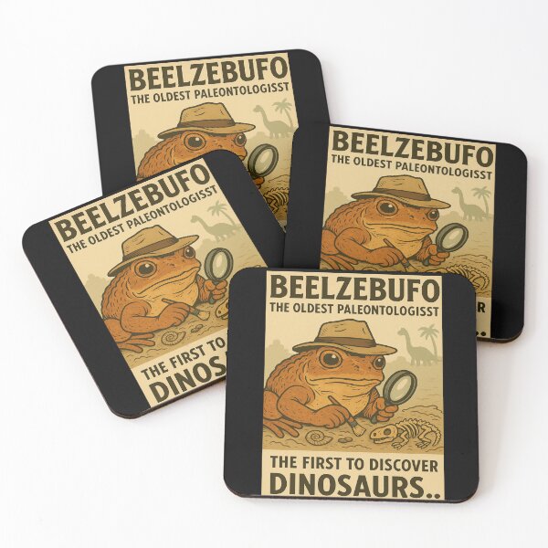 Item preview, Beelzebufo Dinosaur Paleontologist Funny Toad Archaeology Vintage Design designed and sold by Virelo.