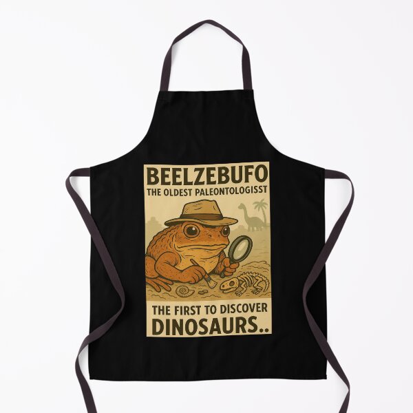 Item preview, Beelzebufo Dinosaur Paleontologist Funny Toad Archaeology Vintage Design designed and sold by Virelo.