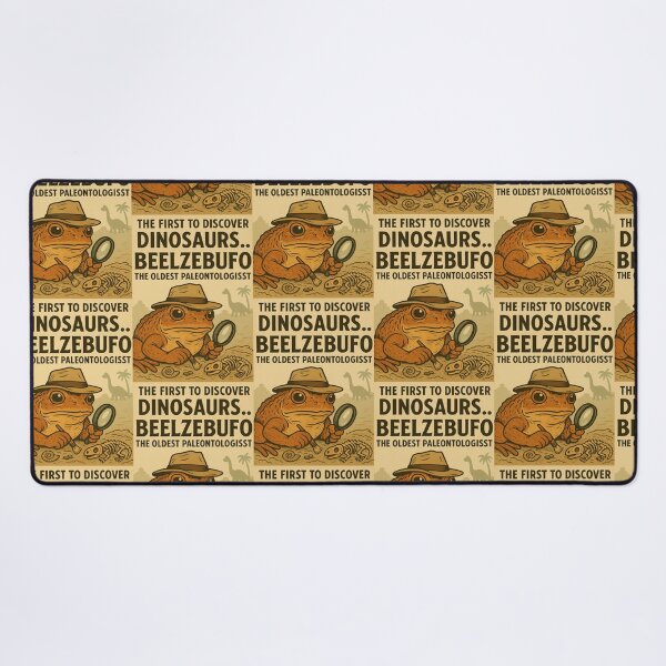 Item preview, Beelzebufo Dinosaur Paleontologist Funny Toad Archaeology Vintage Design designed and sold by Virelo.