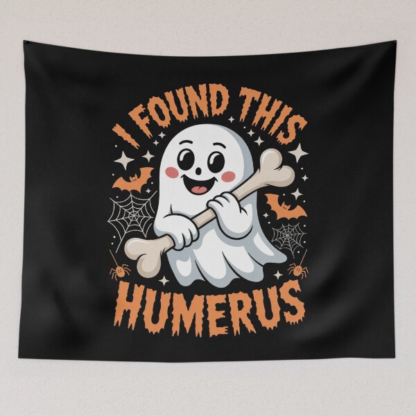 Item preview, I Found This Humerus Ghost designed and sold by flagylART.