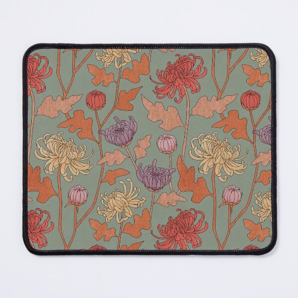 Item preview, Modern Heritage Green and Orange Botanical Floral designed and sold by studiomamabara.