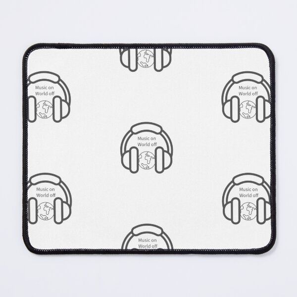 Item preview, Music on World off designed and sold by PikaPixelShop.
