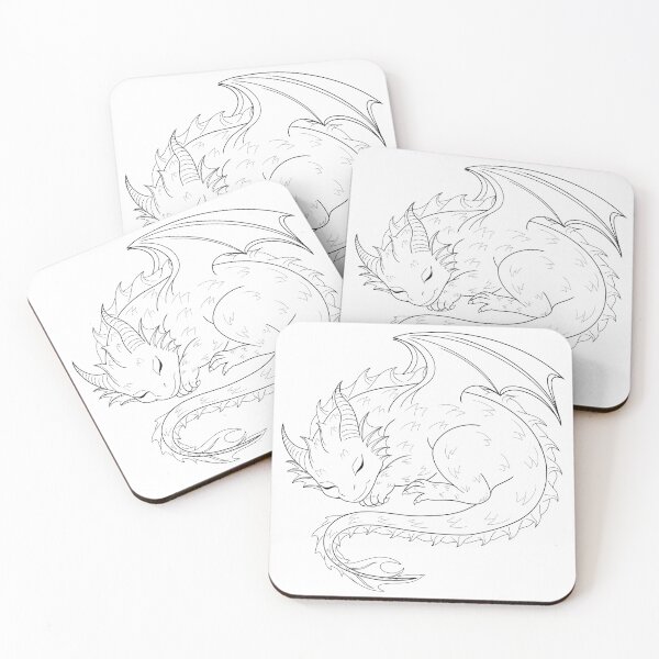 Item preview, Baby Dragon Sleeping designed and sold by salinsiree.