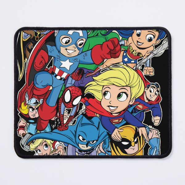 Item preview, a mix of superheroes designed and sold by scarletpops.