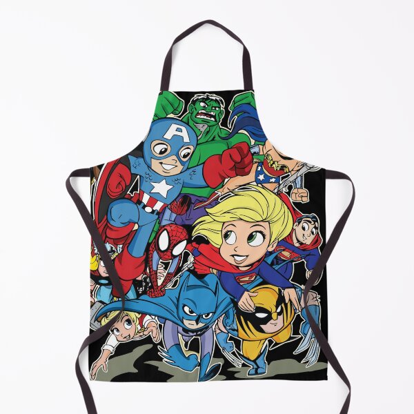 Item preview, a mix of superheroes designed and sold by scarletpops.