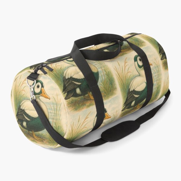 Item preview, Spectacled Eider Duck Bird Watercolor Illustration designed and sold by Virelo.