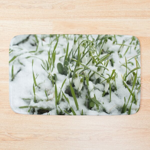 Item preview, Lovely Snowdrops Emerging Through Snow designed and sold by Georgia Mizuleva.