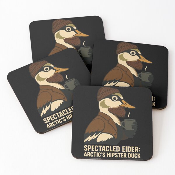 Item preview, Funny Arctic Duck Birdwatching Art designed and sold by Virelo.