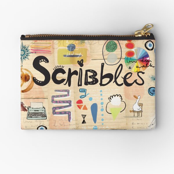 Scribbles! Zipper Pouch