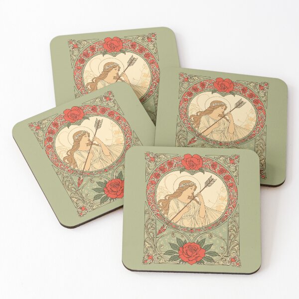Item preview, Devotion Vintage Art Nouveau Romance designed and sold by taiche.