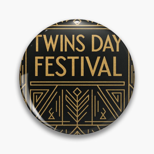 Item preview, Twins Day Festival  designed and sold by Broken Antler Designs .