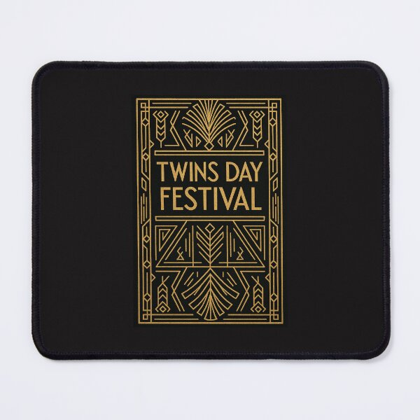 Item preview, Twins Day Festival designed and sold by Broken Antler Designs .