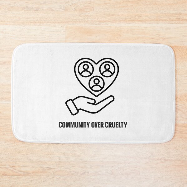 Item preview, Community Over Cruelty - Community Care & Resistance Graphic designed and sold by Hydravisions.