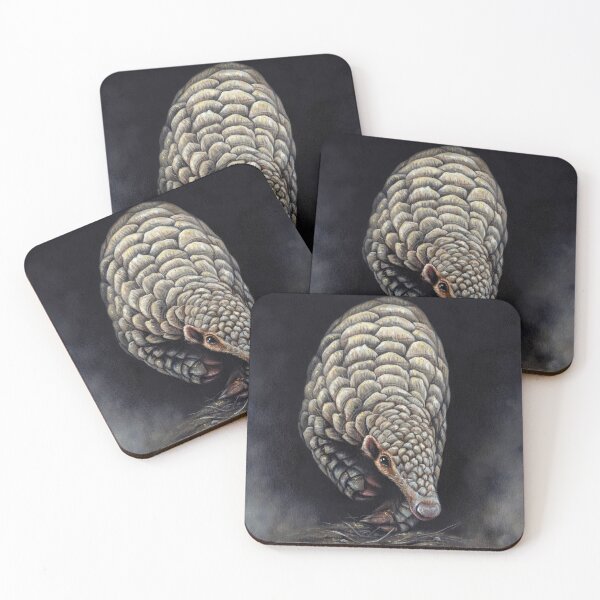Item preview, Pangolin Oil painting designed and sold by sarahstribb.