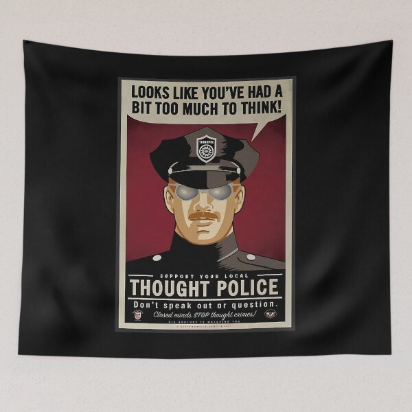 Item preview,  Thought Police designed and sold by STYLE-BR.