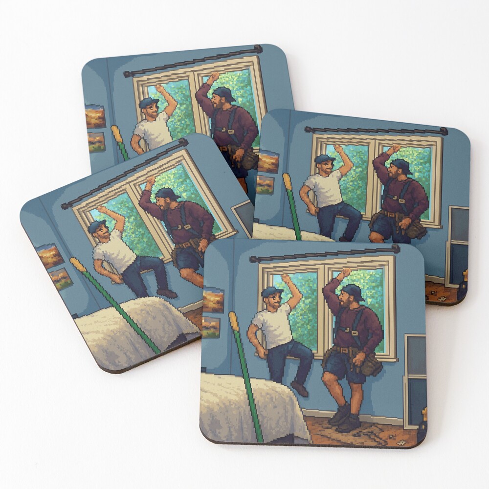 Item preview, Coasters (Set of 4) designed and sold by 2Guys2Hammers.