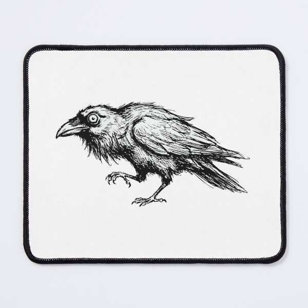 Item preview, Feral Goth Chicken Funny Raven Meme designed and sold by Petzzz.