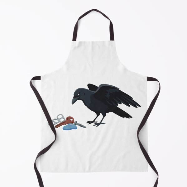 Item preview, Crow With Treasure Pile Goblincore Art designed and sold by Petzzz.