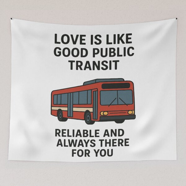 Item preview, Reliable Transit Love A Gift For Urban Planners designed and sold by Virelo.