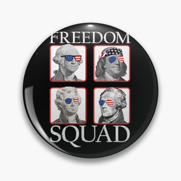 Item preview, Freedom Squad Founding Fathers Revolution designed and sold by moonlitheavens.