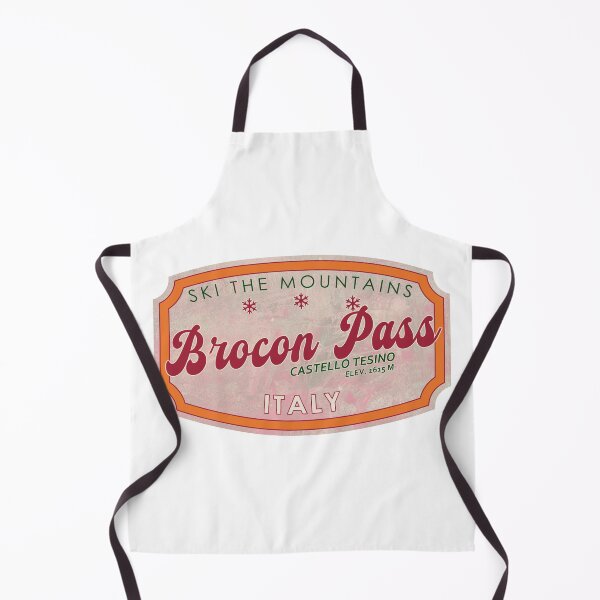 Item preview, Brocon Pass, Italy, Castello Tesino, Ski, textured skiing badge designed and sold by Wanderful-roads.