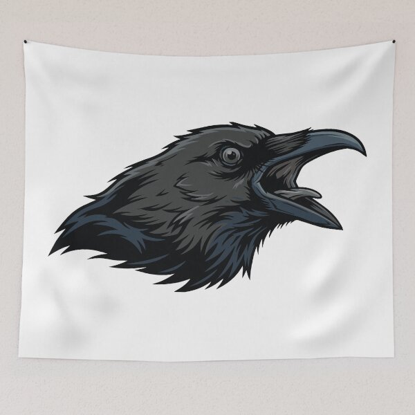Item preview, Give Me The Shiny Screaming Crow designed and sold by Petzzz.