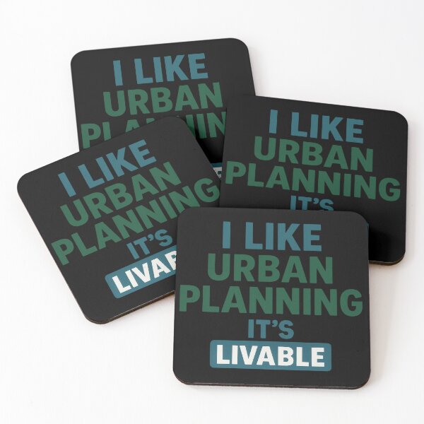 Item preview, Urban Planner Quote Poster Livable City Design Gift designed and sold by Virelo.
