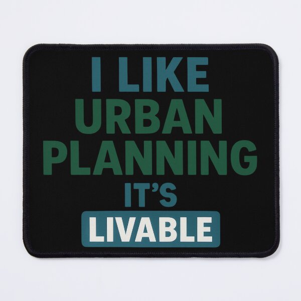 Item preview, Urban Planner Quote Poster Livable City Design Gift designed and sold by Virelo.