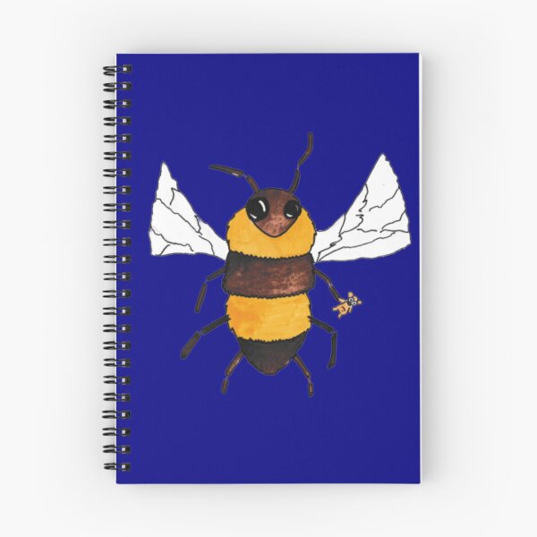 Item preview, The Bee’s Best Friend: Hand-Drawn Scruffy Bee and Teddy Watercolour designed and sold by Englandbear.