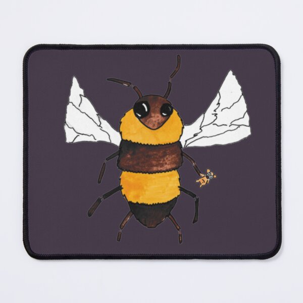 Item preview, The Bee’s Best Friend: Hand-Drawn Scruffy Bee and Teddy Watercolour designed and sold by Englandbear.