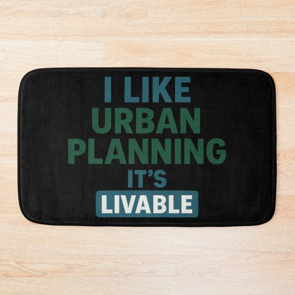 Item preview, Urban Planner Quote Poster Livable City Design Gift designed and sold by Virelo.