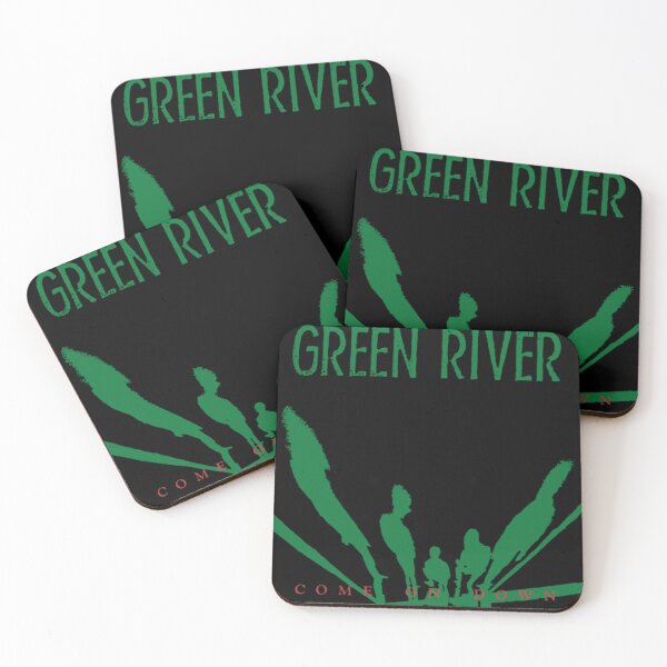 Item preview,  Green American River Seattle Grunge  designed and sold by moonlitheavens.