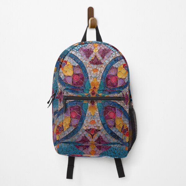 Item preview, Gaudi Inspired Mosaic Tile Ornament Butterfly Beauty Pattern designed and sold by GrinGalore.