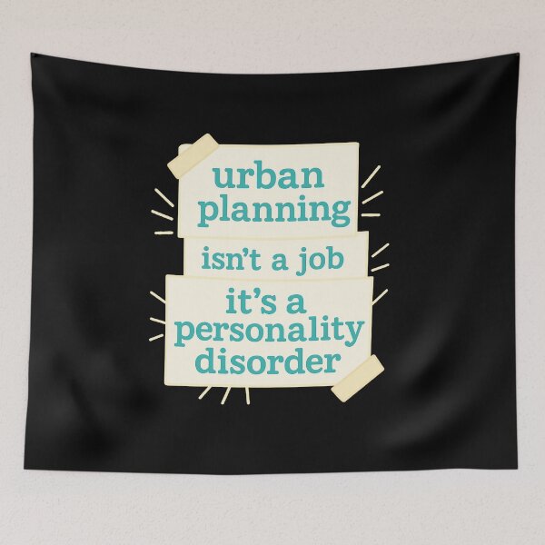 Item preview, Urban Planning Funny Quote Gift For Planner designed and sold by Virelo.